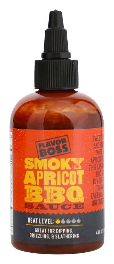 Flavor Boss Smoky Apricot BBQ Sauce, 1-ct.
