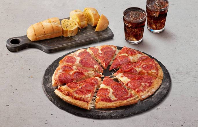 Single Feast Bundle (1 Large Pizza + 2 Sides)