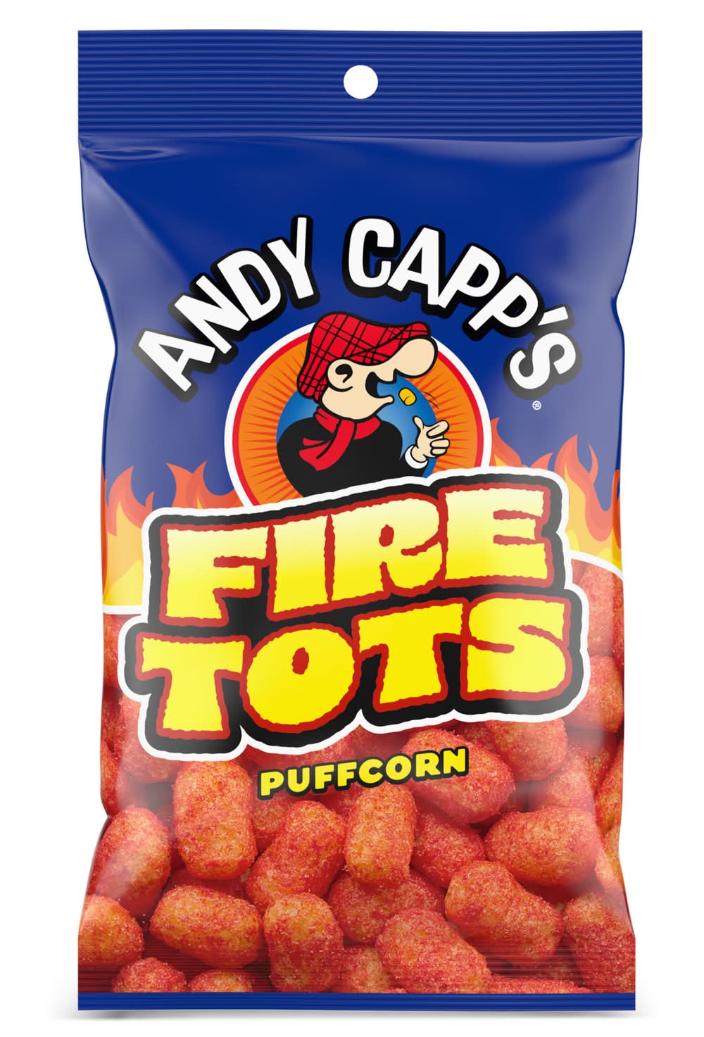 Andy Capp Fire Tots Puffcorn (1.5 oz)