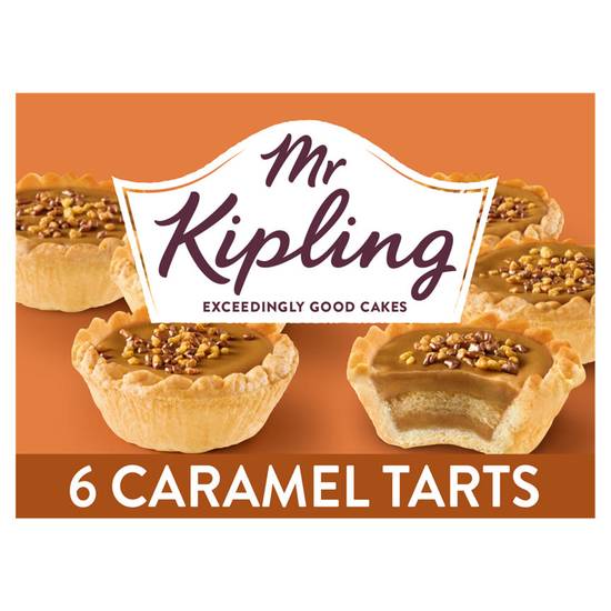 Mr Kipling 6 Caramel Tarts
