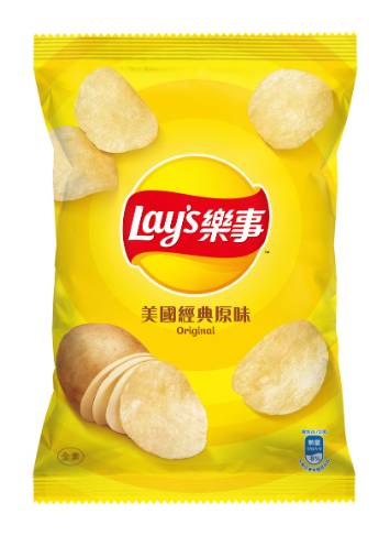 樂事洋芋片-美國經典原味59.5g