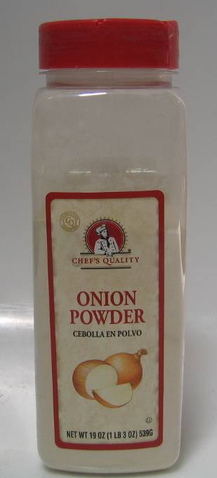 Chef's Quality - Onion Powder - 19 oz Jar