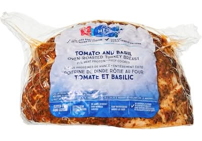 PC Blue Menu Tomato And Basil Oven Roasted Turkey Breast 1.0 KG