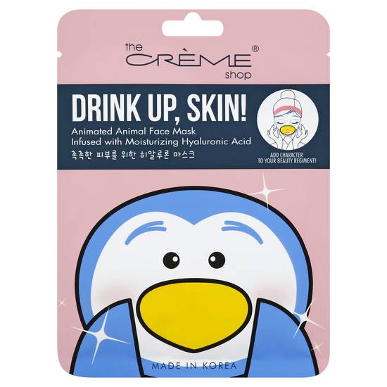 The Creme Shop Animal Face Mask, Penguin (1 ct)
