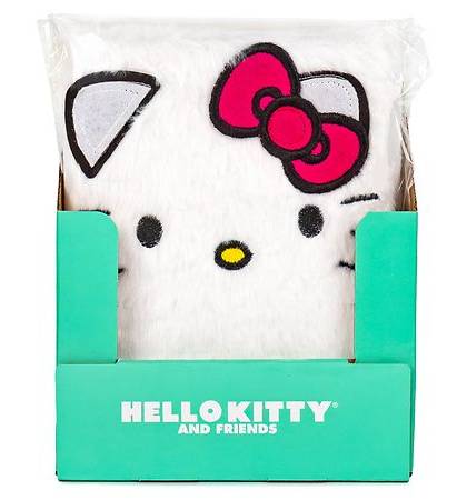 Hello Kitty Fuzzy Diary With Lock & Key, 5x7 in