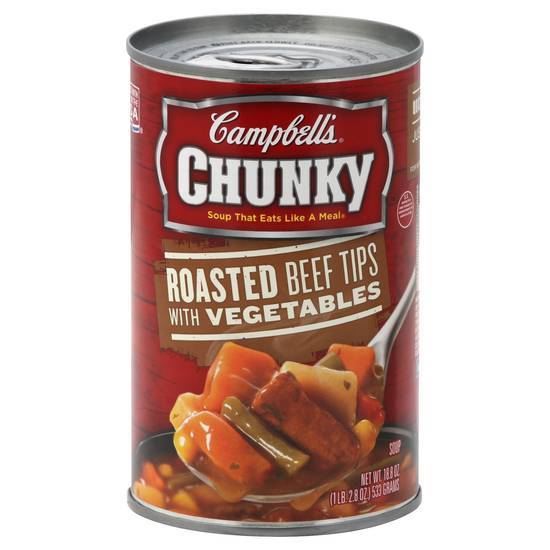 Campbell's Chunky Roasted Beet Tips With Vegetables Soup