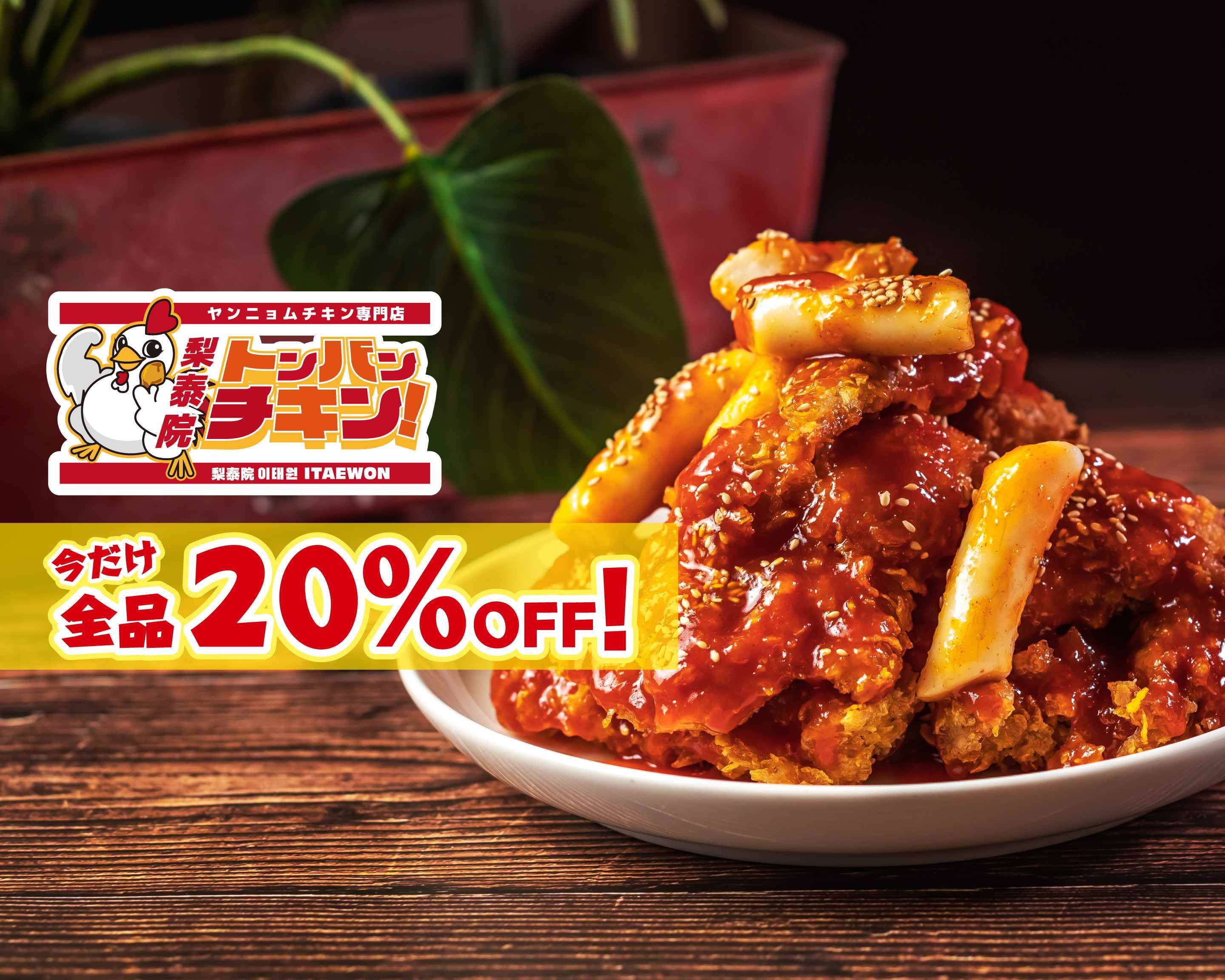 ヤンニョムチキン 梨泰院トンバンチキン 十三店 DONGBANG CHICKEN 