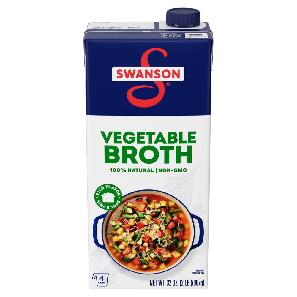 Swanson 100% Natural Vegetable Broth (2 lbs)