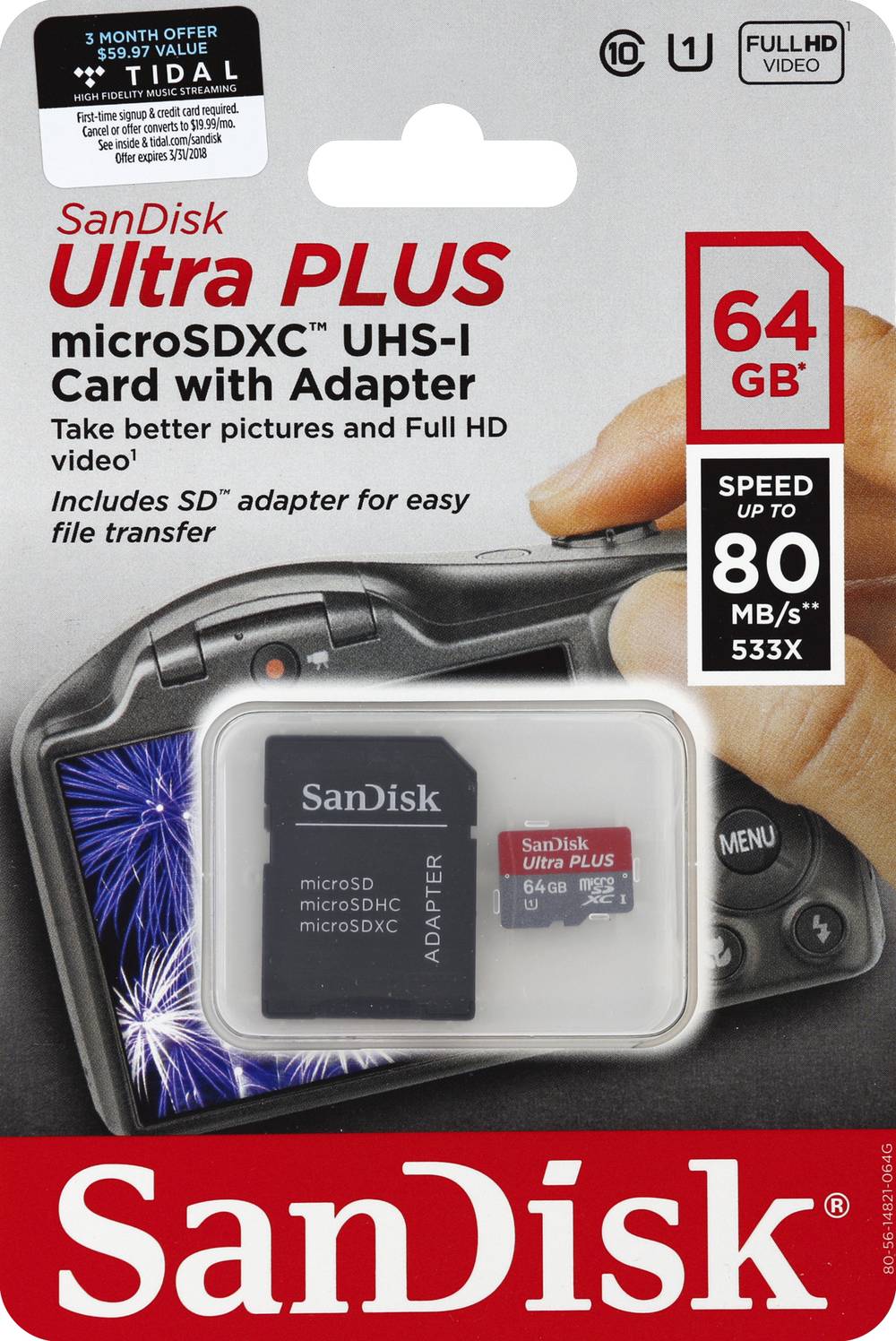 SanDisk 64 Gb Microsdxc Card