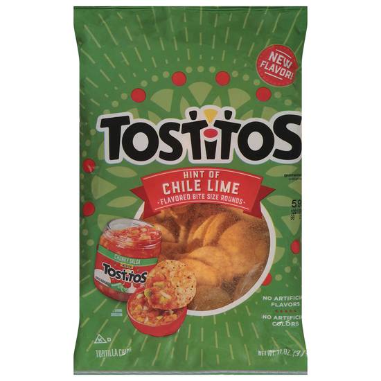 Tostitos Hint Of Chile Lime Chips