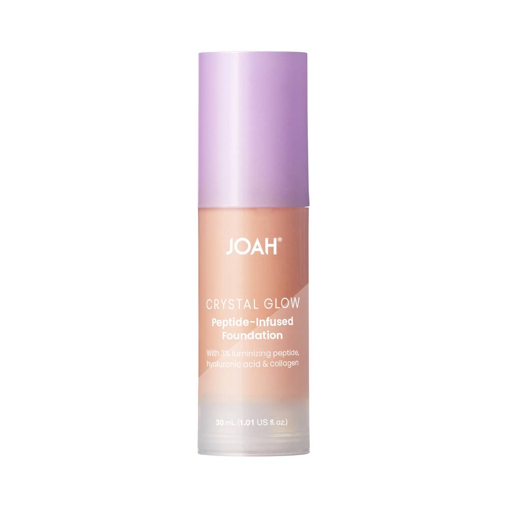 JOAH Crystal Glow Peptide-Infused Foundation_ Light with Cool Undertones