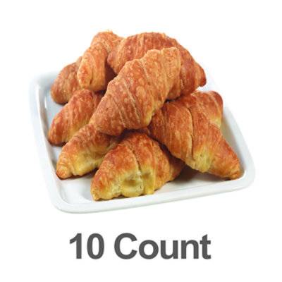 Bakery Mini Butter Croissant - 10 Count