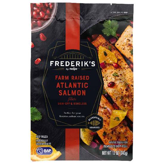 Frederik's By Meijer Farm Raised Atlantic Salmon Fillets, 12 oz