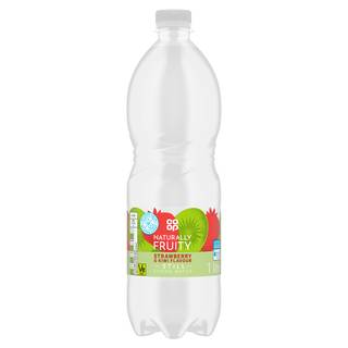 Co-op Still Strawberry and Kiwi Flavoured Spring Water 1 Litre