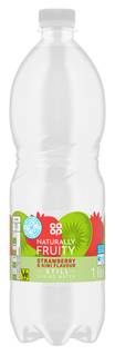Co-op Still Strawberry and Kiwi Flavoured Spring Water 1 Litre