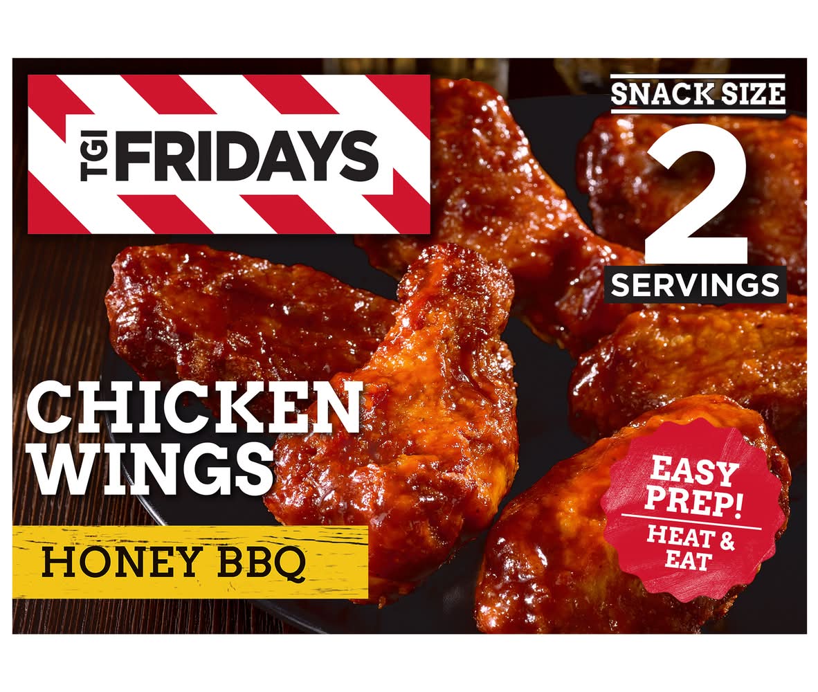 TGI Friday's Chicken Wings, Honey Bbq (9 oz)
