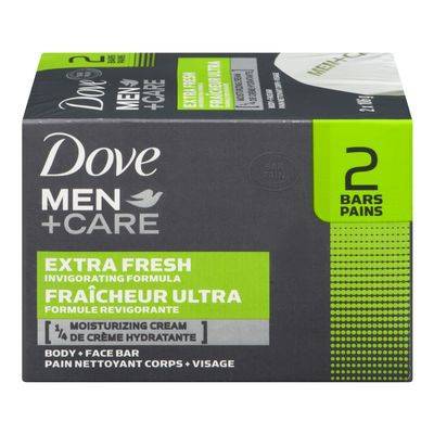 Dove Care Bar Extra Fresh (212 g, 2 ct)