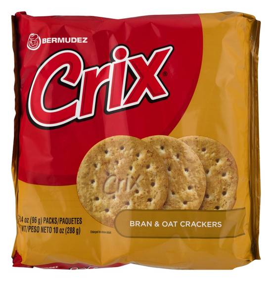 Bermudez Crix Bran & Oat Crackers