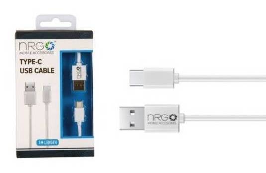 NRG Type-C To USB Charging Sync Cable (1M)