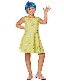 Kids Joy Dress Costume - Inside Out 2 (Child Medium)