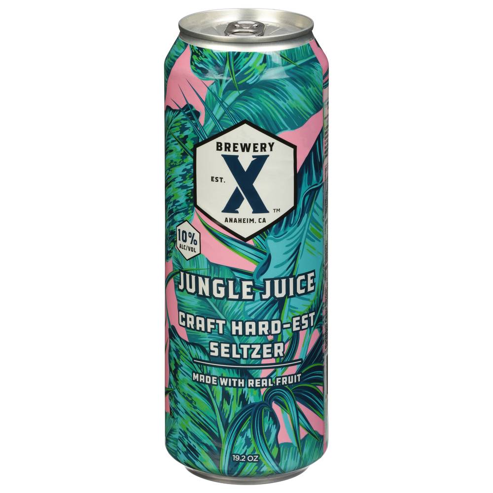 Brewery X Jungle Juice Hard Seltzer (19.2 fl oz)