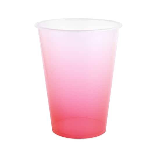 12Oz. Ombre Plastic Cups By Celebrate It, 10Ct.