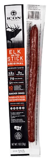 ICON Meats-Elk & Pork Stick Original 10oz
