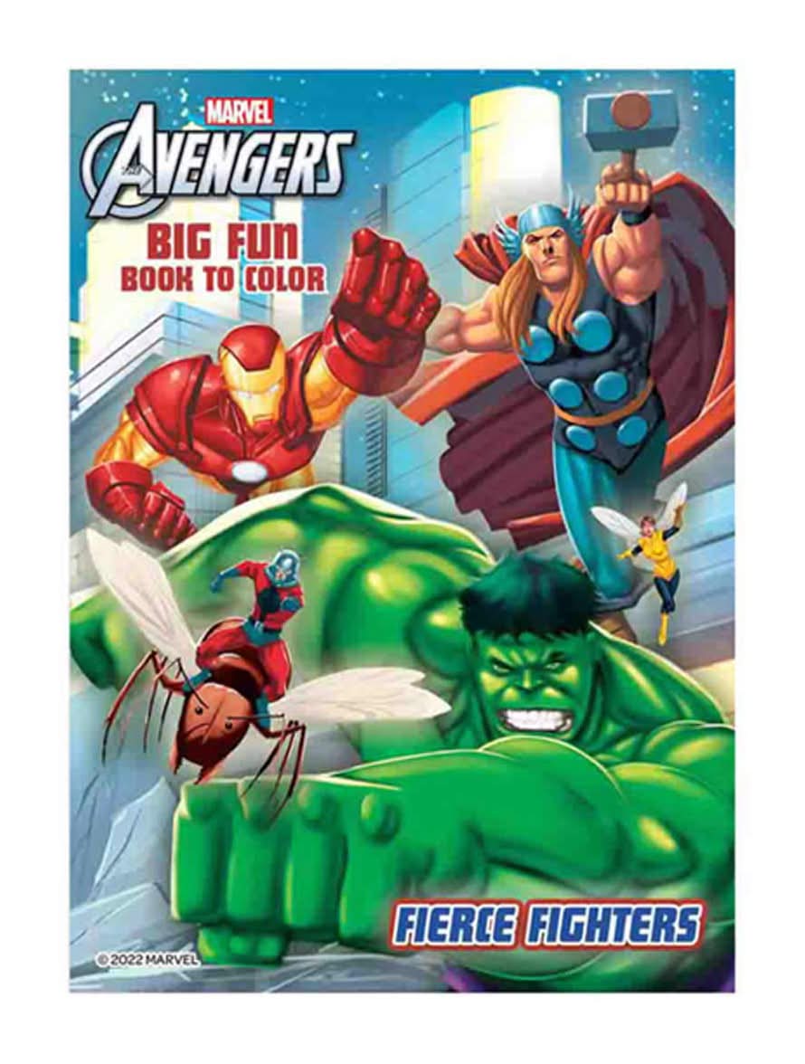 Marvel Bendon Jumbo Coloring And Activity Books - Assorted