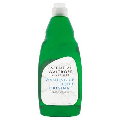 Waitrose & Partners Essential Washing Up Liquid Original (500g)