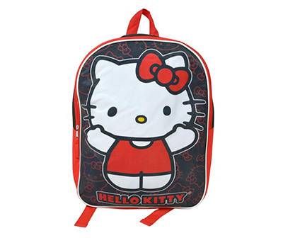 Hello Kitty Kids' Backpack (black-red)