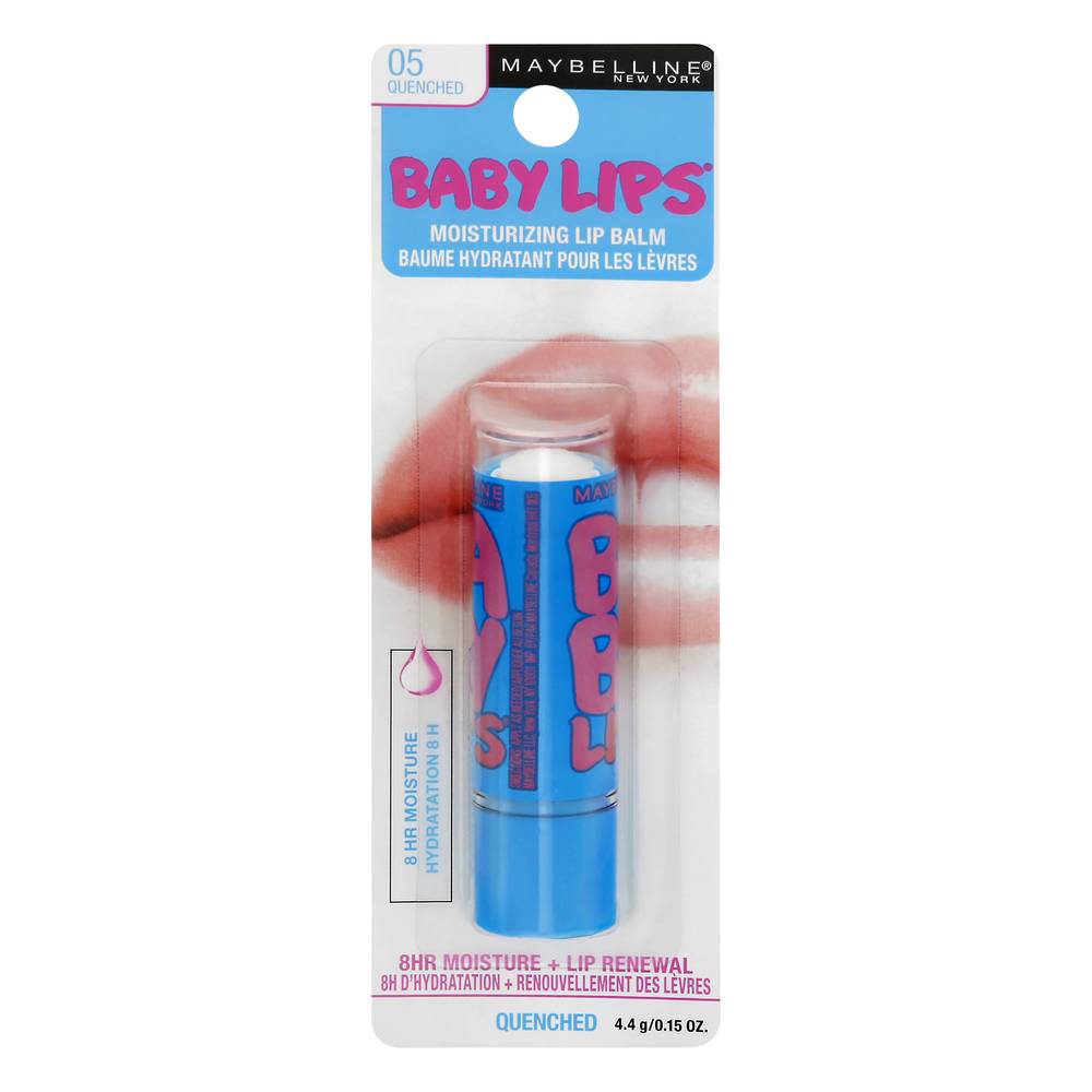 Maybelline Baby Lips Moisturizing Lip Balm 05 Quenched (0.2 oz)