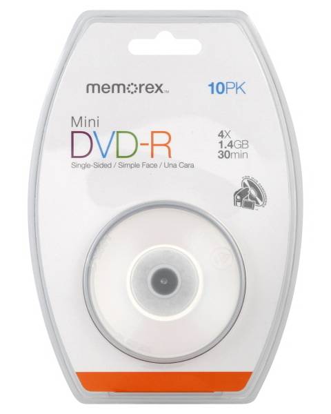 Memorex Mini Dvd-R 4x 1.4 Gb