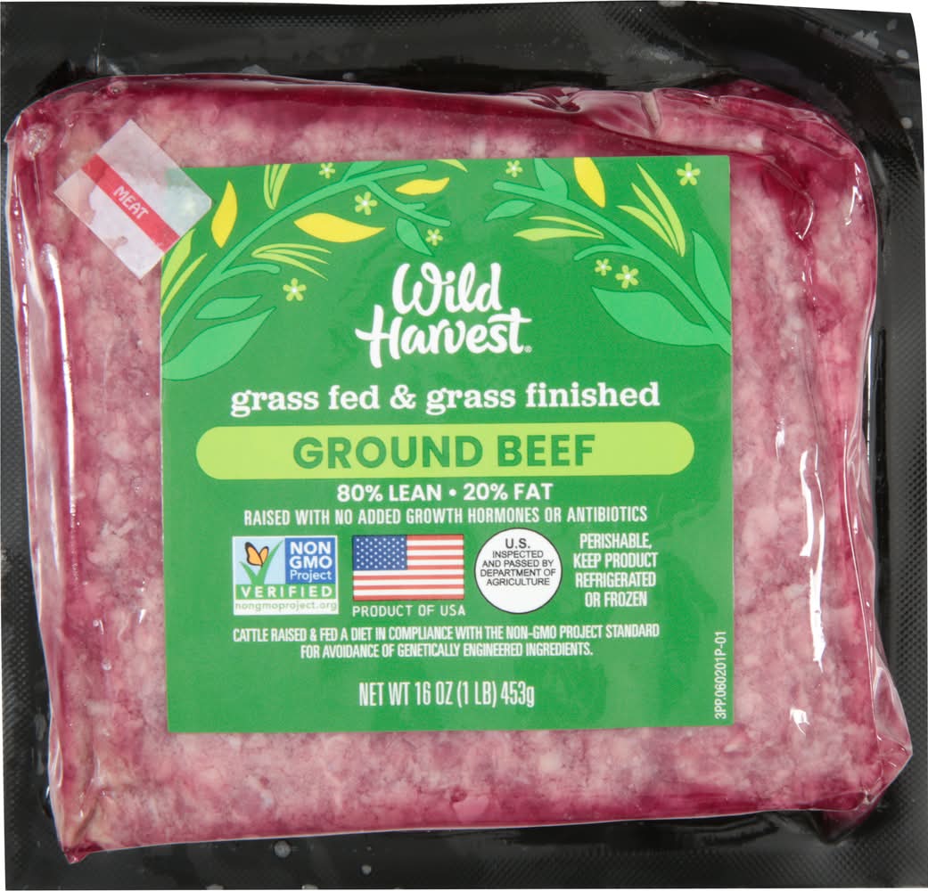 Wild Harvest Ground Beef (16 oz)