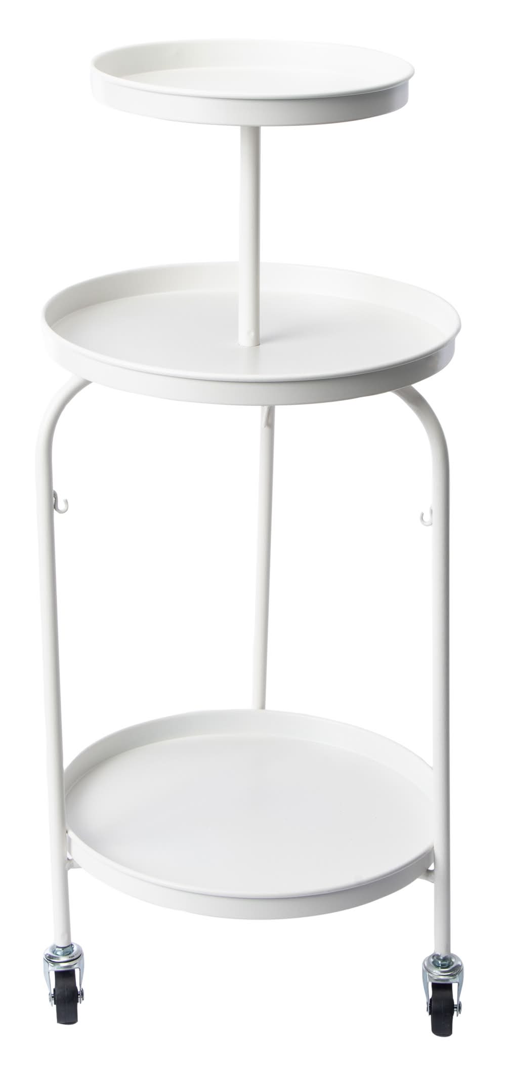 Color Vanity Cart White