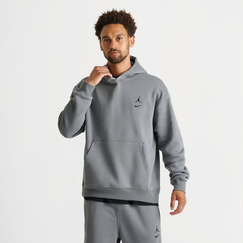 cool grey jordan hoodie