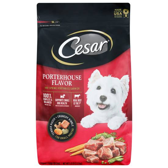 Cesar Porterhouse Flavor Gourmet Food For Dogs