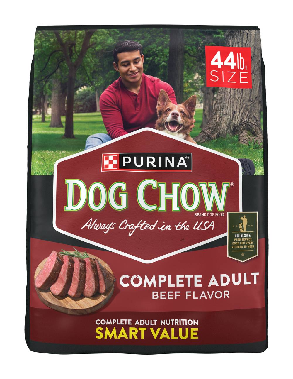 Dog Chow Complete Nutrition Beef Adult Dry Dog Food (44 lbs)