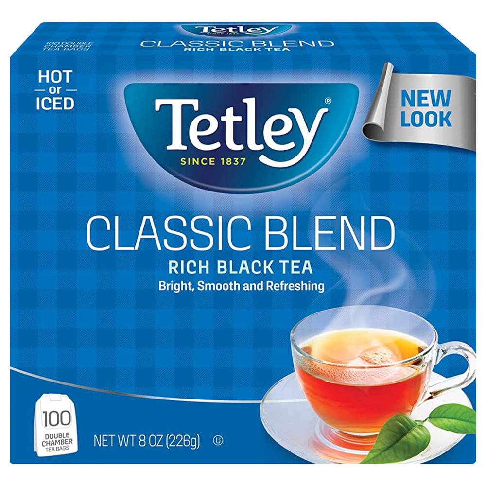 Tetley Classic Blend Black Tea (8 oz)