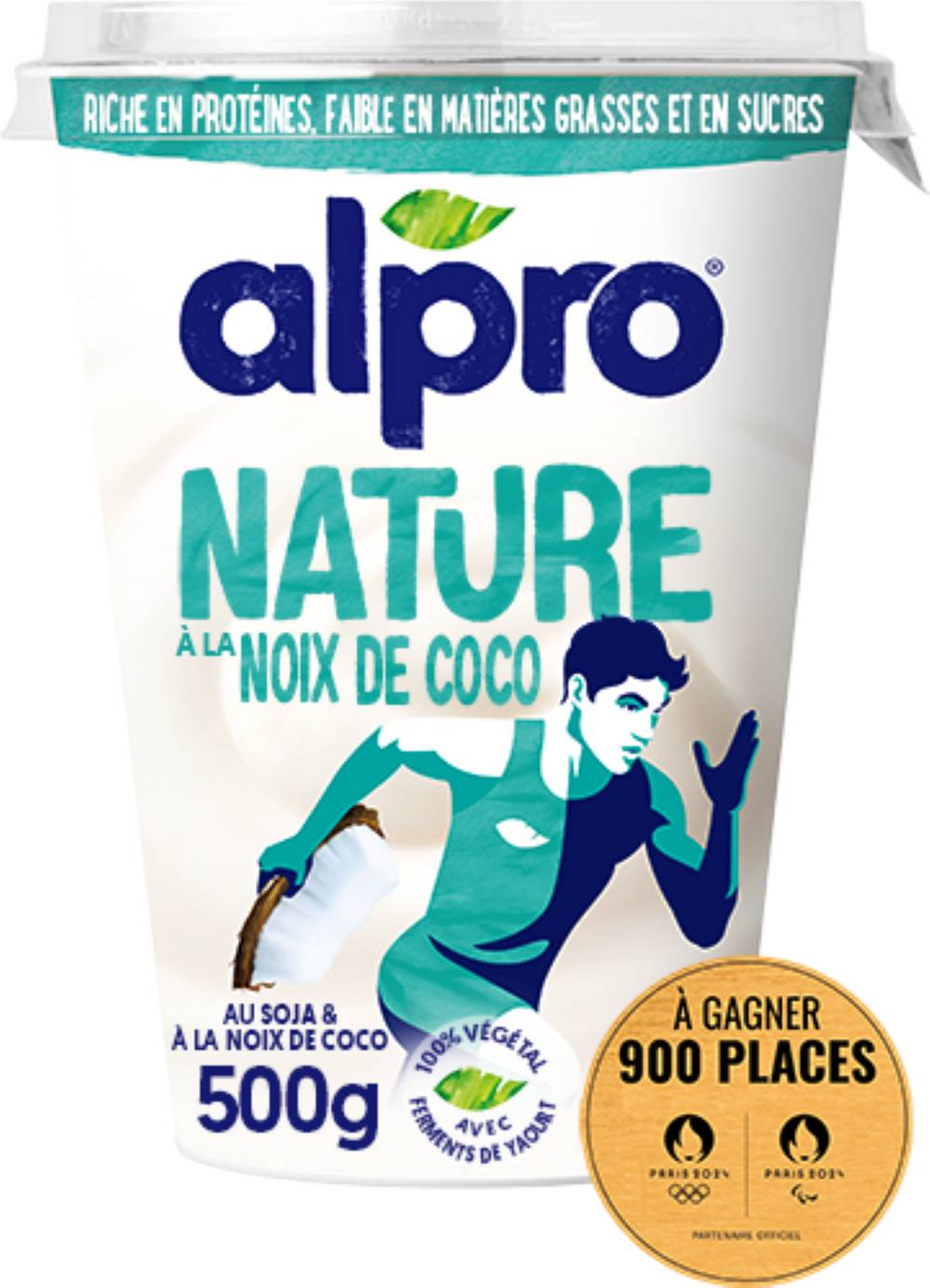 Alpro - Nature dessert végétal (soja - noix de coco)