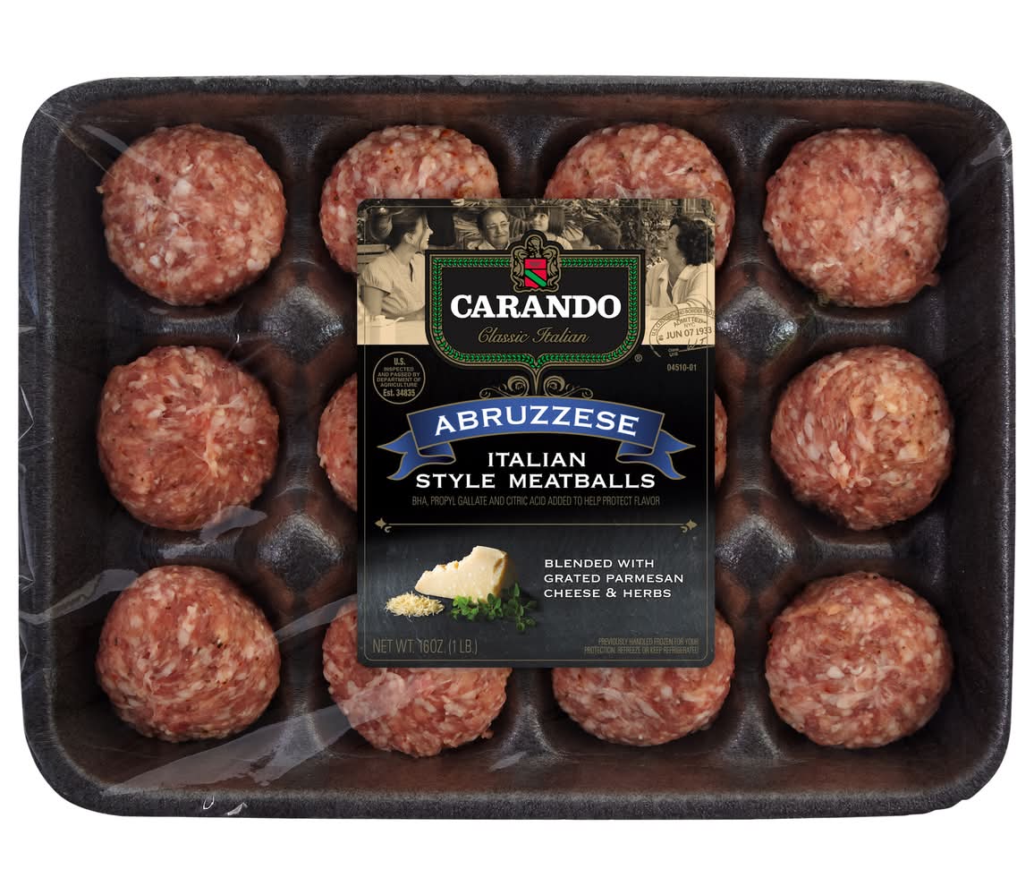 Carando Abruzzese Italian Style Meatballs (16 oz)