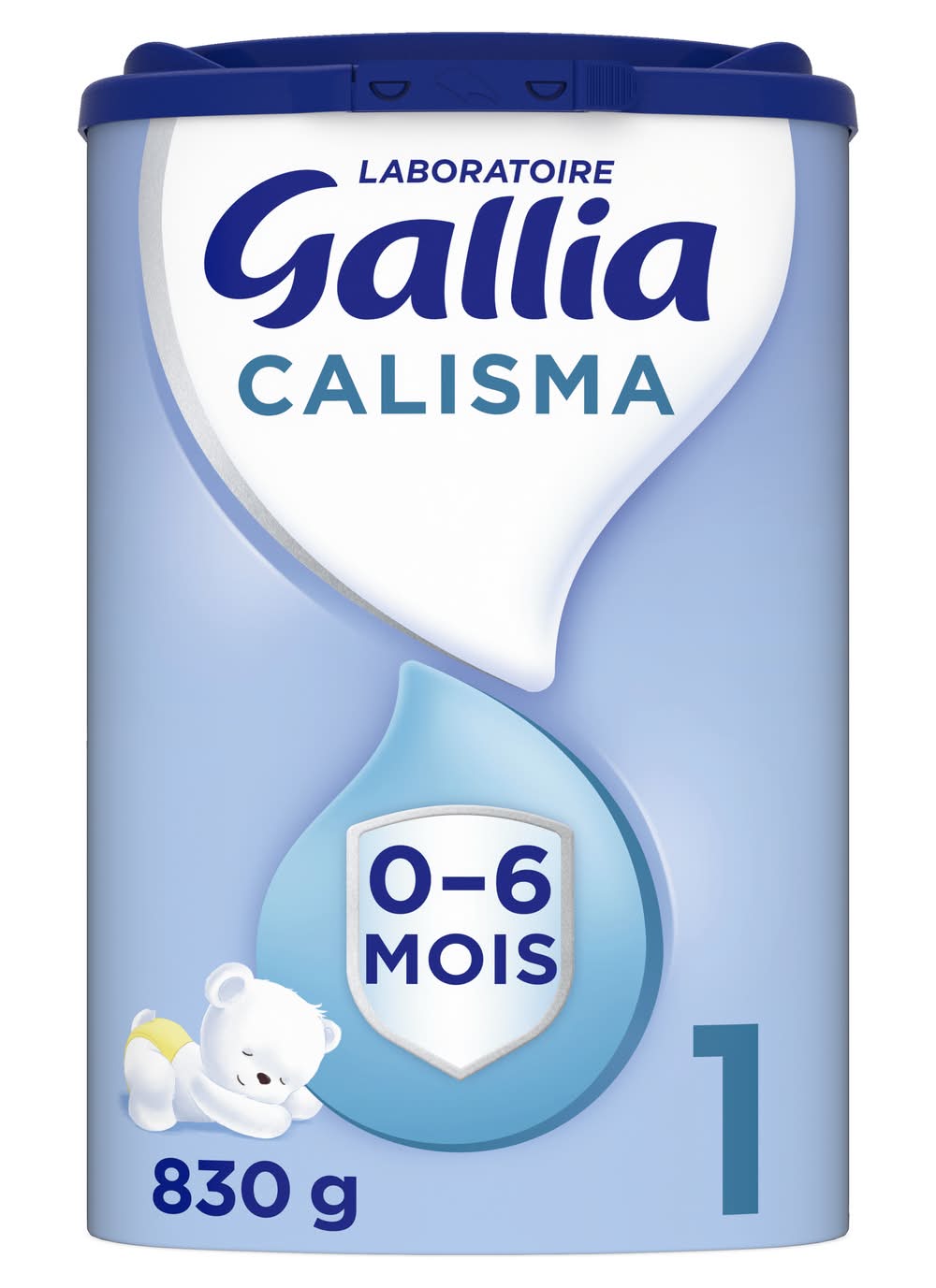 Laboratoire Gallia - Calisma lait en poudre pour quatre bébés, Étape 1 (830g)