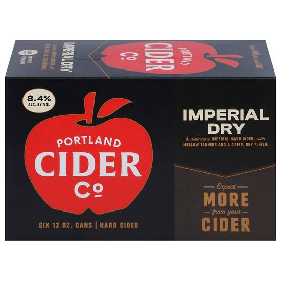 Portland Cider Co Imperial Dry Hard Cider (6 pack, 12 oz)