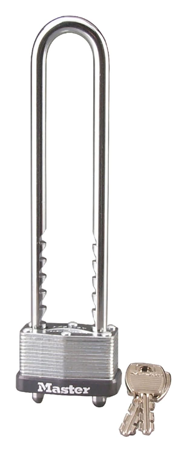 Master Lock 1-3/4 In. W Steel Warded Locking Warded Padlock