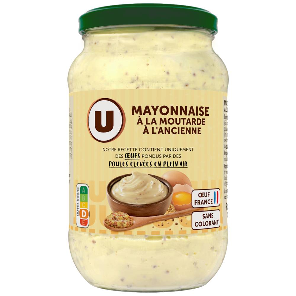 U - Mayonnaise à la moutarde à l'ancienne