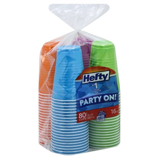 Hefty Party On! Cups (80 ct)