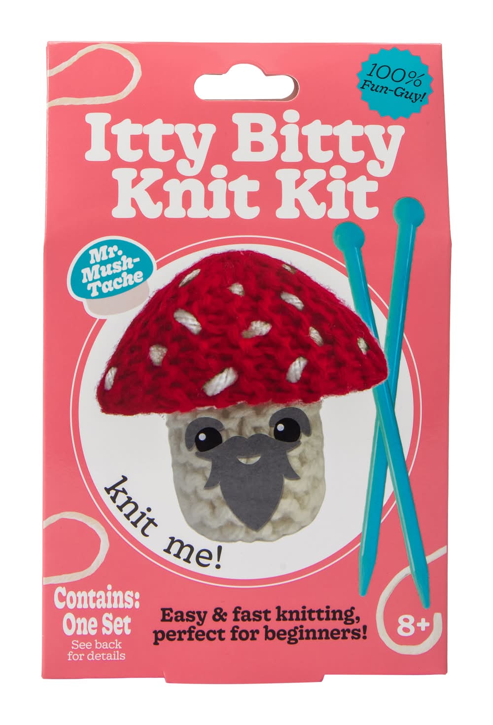 Itty Bitty Knit Kit Fall Set Mr. Mush-Tache