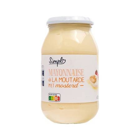Mayonnaise à la moutarde SIMPL - le pot de 470g