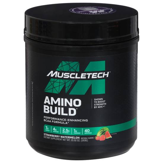 Muscle Tech Amino Build Strawberry Watermelon Powder