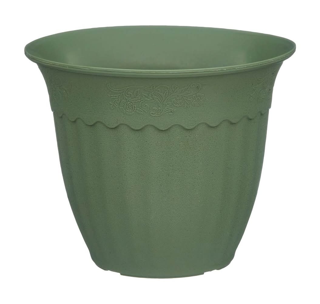 TrueLiving Vase Planter Pot, 6 in, Green