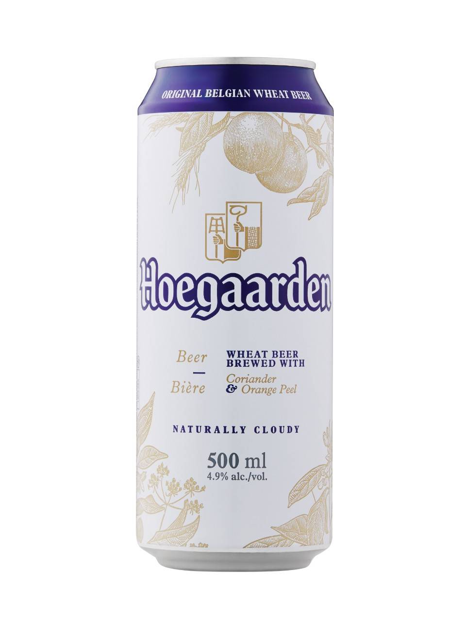Hoegaarden Original Belgian Wheat Beer, Coriander-Orange Peel (500 ml)